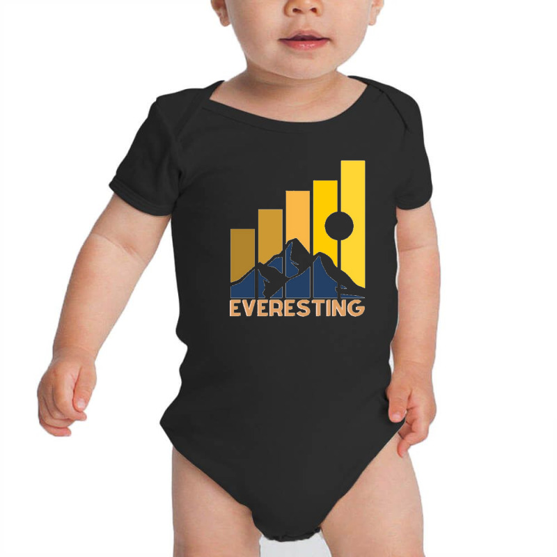 Everesting Challenge Baby Bodysuit by cm-arts | Artistshot