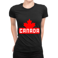 Canada Design Ladies Fitted T-shirt | Artistshot