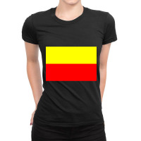 Flag Of Karnataka Ladies Fitted T-shirt | Artistshot