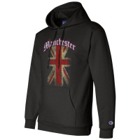 Manchester, Uk  United Kingdom Union Jack English T Shirt Champion Hoodie | Artistshot