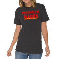 Halloween Costume Ideas Pretend I'm Hades Scary Bloody Halloween Costu Vintage T-shirt | Artistshot