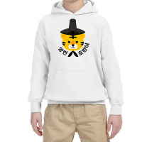 Yangban Tiger With Traditional Korean Hat Gat K Pop, K Drama T Shirt Youth Hoodie | Artistshot