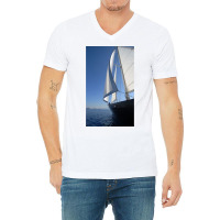 Sailboat Sailing V-neck Tee | Artistshot