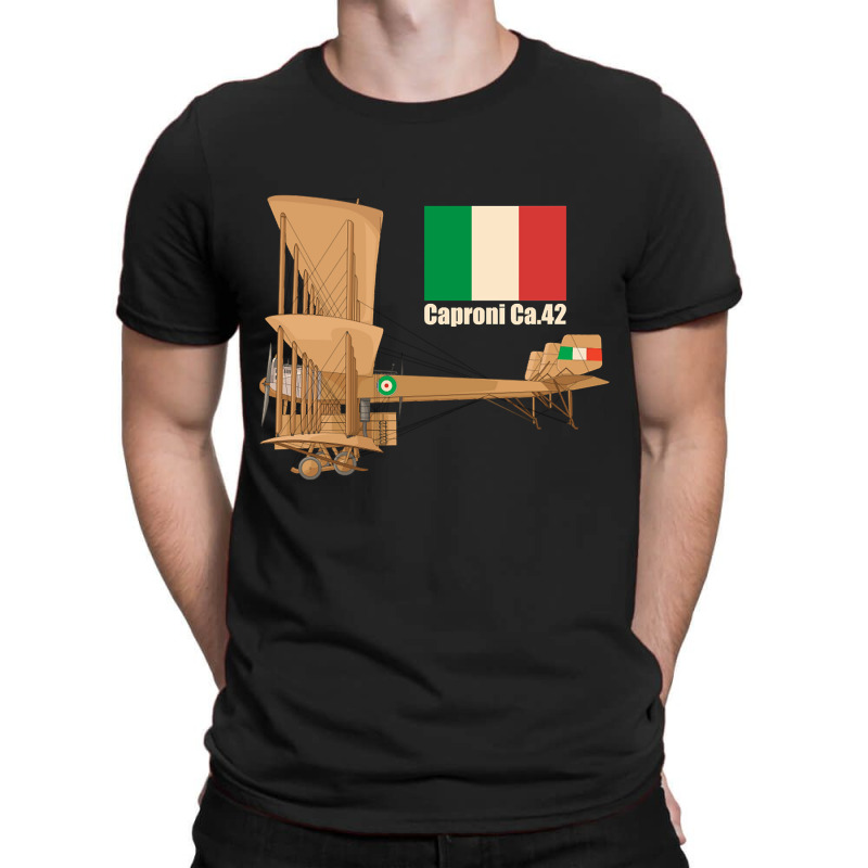 Caproni Ca4 Ca42 Ww1 Italian Heavy Bomber Triplane Plane Diagram Gifts T-shirt | Artistshot