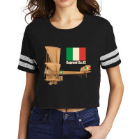 Caproni Ca4 Ca42 Ww1 Italian Heavy Bomber Triplane Plane Diagram Gifts Scorecard Crop Tee | Artistshot