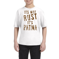 It's Not Rust It's Patina Rat Rod Rules Tank Top Youth Tee | Artistshot