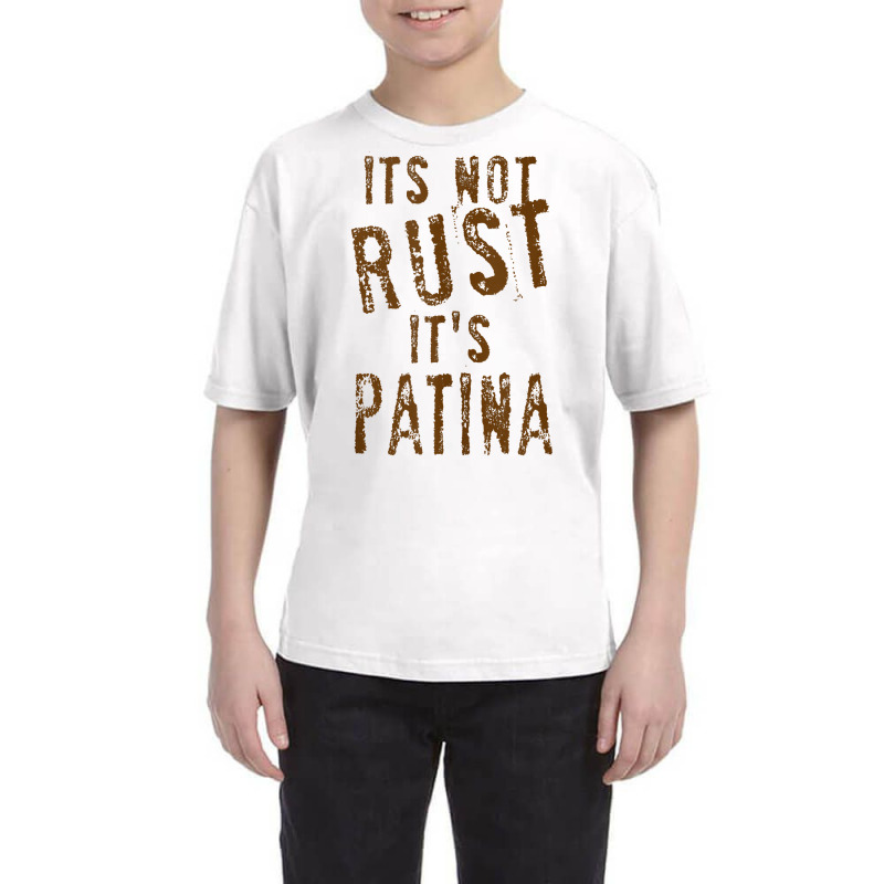 It's Not Rust It's Patina Rat Rod Rules Tank Top Youth Tee by cm-arts | Artistshot