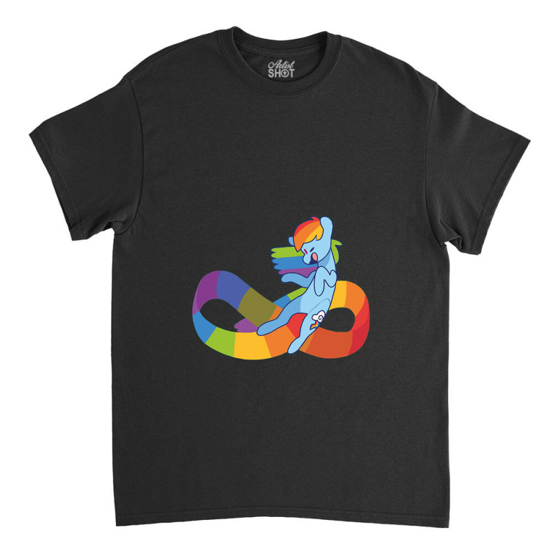 Rainbow, Infinity Sign Classic T-shirt by wirahasa | Artistshot