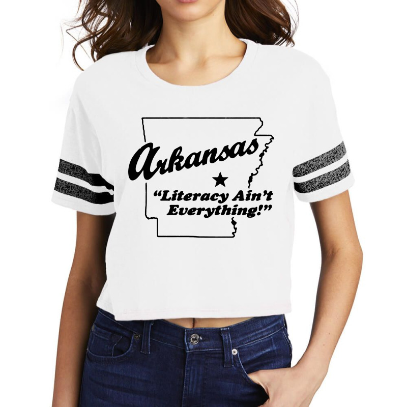 Literacy Aint Everything Scorecard Crop Tee by Melissa Store | Artistshot