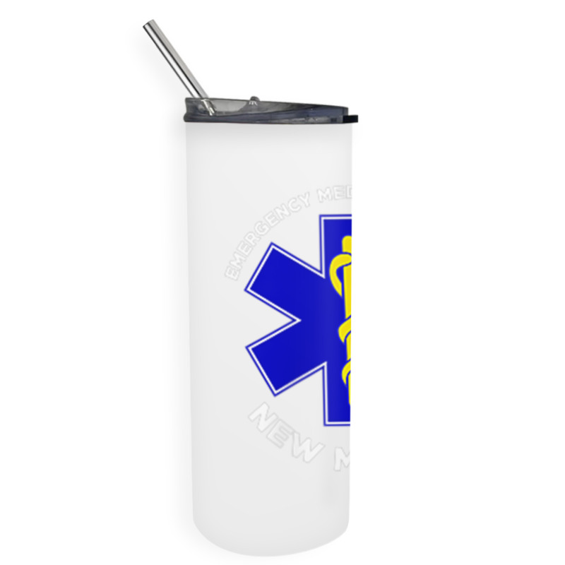 New Mexico Ems Emergency Medical Services Emt Medic T Shirt Skinny Tumbler | Artistshot