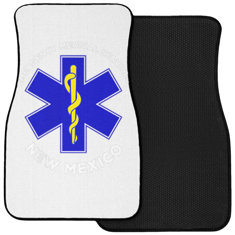 New Mexico Ems Emergency Medical Services Emt Medic T Shirt Front Car Mat | Artistshot