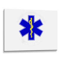 New Mexico Ems Emergency Medical Services Emt Medic T Shirt Metal Print Horizontal | Artistshot