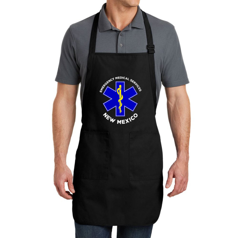 New Mexico Ems Emergency Medical Services Emt Medic T Shirt Full-length Apron | Artistshot