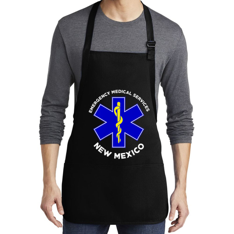 New Mexico Ems Emergency Medical Services Emt Medic T Shirt Medium-length Apron | Artistshot