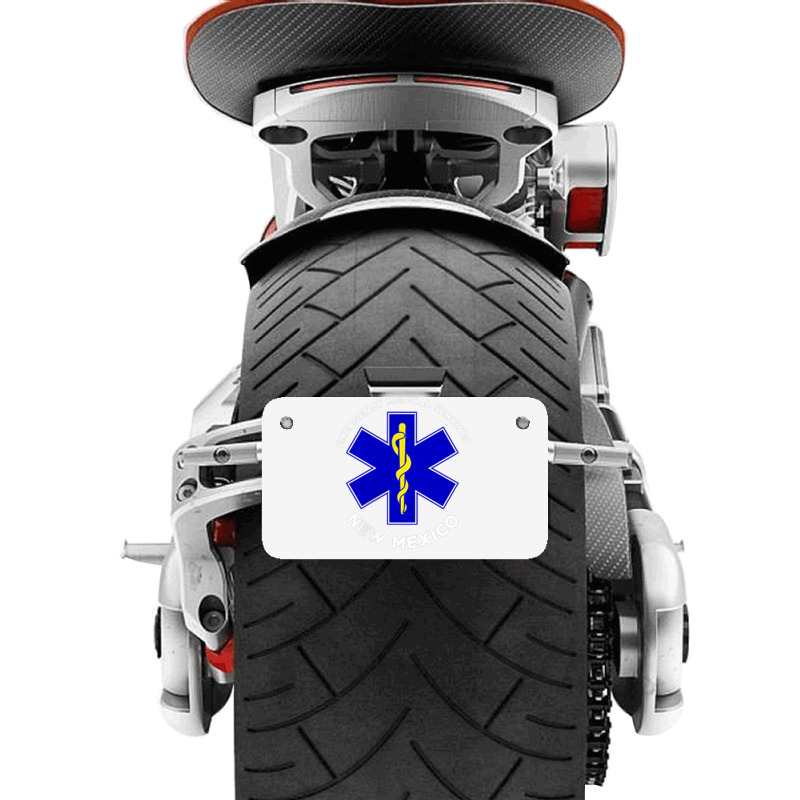 New Mexico Ems Emergency Medical Services Emt Medic T Shirt Motorcycle License Plate | Artistshot