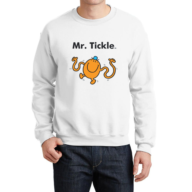 Unique Print With Mr. Tickle Cool Crewneck Sweatshirt by LyndiaToma | Artistshot