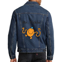 Unique Print With Mr. Tickle Cool Men Denim Jacket | Artistshot