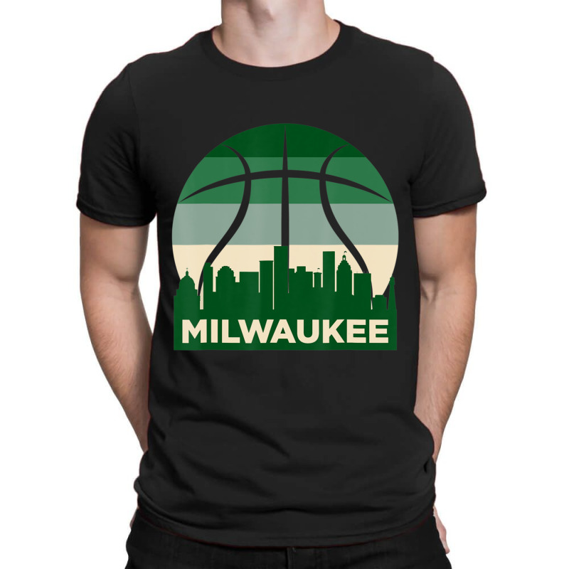 Milwaukee Basketball 2022 B-ball City Retro Vintage T-shirt | Artistshot