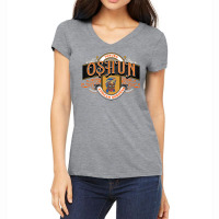 Orisha Oshun   Goddess Of Divinity, Femininity And Love Premium T Shir Women's V-neck T-shirt | Artistshot