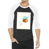 Bee 3/4 Sleeve Shirt | Artistshot