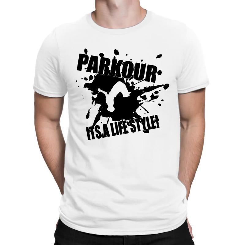 Parkour T-Shirt by Adrian Spencer | Artistshot