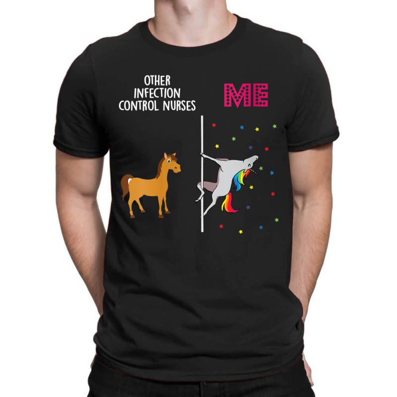 Womens Infection Control Nurse Unicorn Others You V Neck T Shirt T-shirt | Artistshot