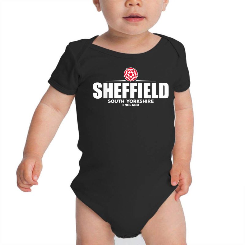 Sheffield South Yorkshire England T Shirt Baby Bodysuit by cm-arts | Artistshot