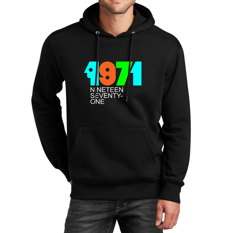 Retro 1971 Unisex Hoodie | Artistshot