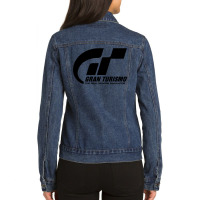 The Real Driving Simulator Ladies Denim Jacket | Artistshot