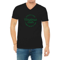 Elf Movie Quote - Spreading Christmas Cheer- Christmas Design Gift V-neck Tee | Artistshot