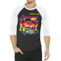 Give It Away As Birthday Or Christmas P Flock You Endometriosis Shirt  3/4 Sleeve Shirt | Artistshot