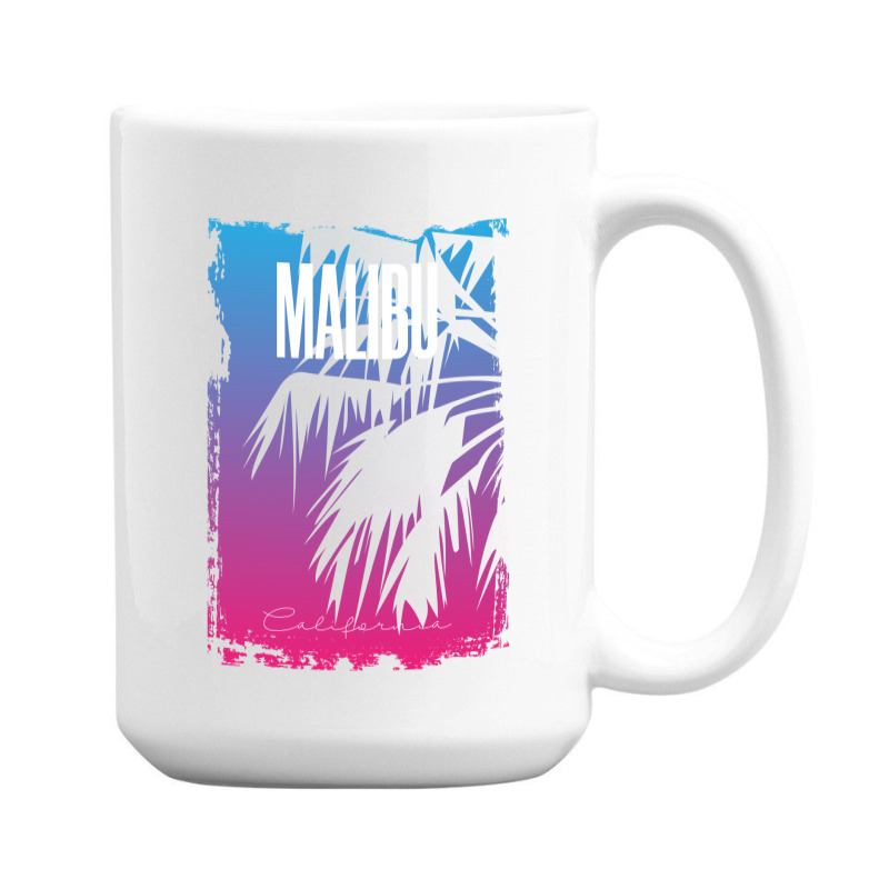 Malibu California 15 Oz Coffee Mug | Artistshot