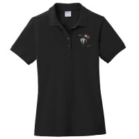 An Englishman's Home Is His Castle Ladies Polo Shirt | Artistshot