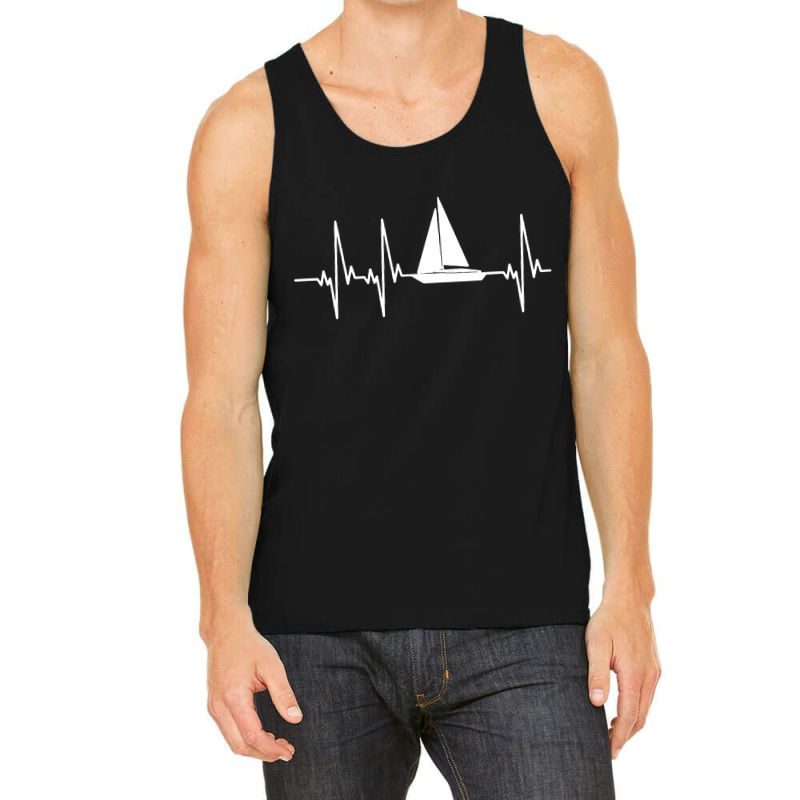 Sailing Heartbeat Ship Tank Top | Artistshot