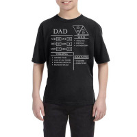 Dad Stats Youth Tee | Artistshot