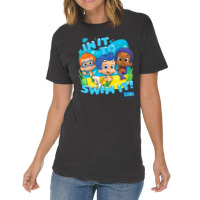 Bubble Guppies In It To Swim It Vintage T-shirt | Artistshot