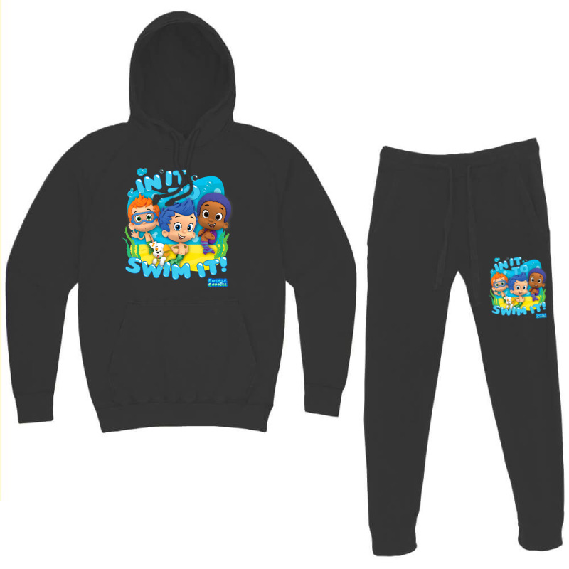 Bubble Guppies In It To Swim It Hoodie & Jogger Set | Artistshot