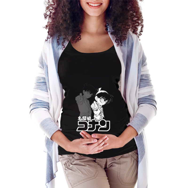 Detective Conan Maternity Scoop Neck T-shirt by cm-arts | Artistshot