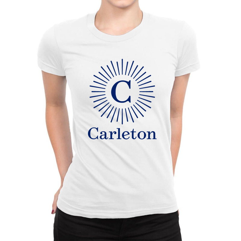 Carleton College Ladies Fitted T-Shirt by lucasabraham033 | Artistshot