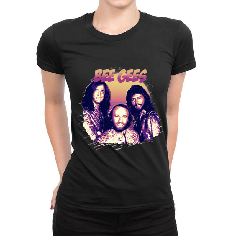 Beegeesbighead Ladies Fitted T-Shirt by RAELYNNELILLARD | Artistshot