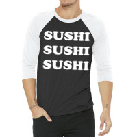 Sushi 3/4 Sleeve Shirt | Artistshot