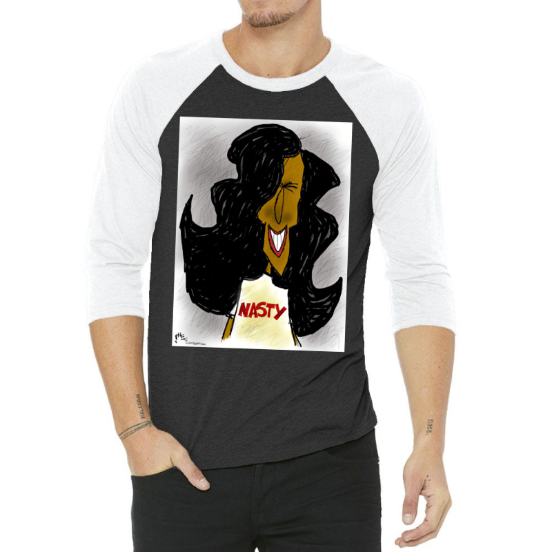 Kamala Nasty For Fan 3/4 Sleeve Shirt | Artistshot