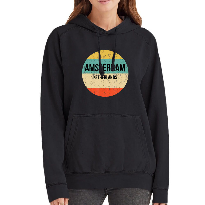 Amsterdam Netherlands Vintage Hoodie | Artistshot