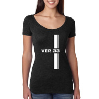 Ver 33 Driver Racing Women's Triblend Scoop T-shirt | Artistshot