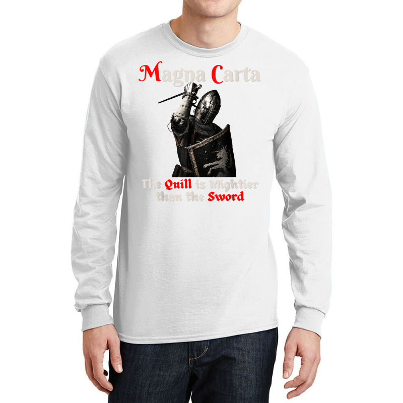 Magna Carta Freedom And Civil Rights T Shirt Long Sleeve Shirts by cm-arts | Artistshot