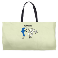 Social Slap Fight Weekender Totes | Artistshot