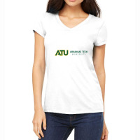 University Of Atu Arkansas Tech Women's V-neck T-shirt | Artistshot