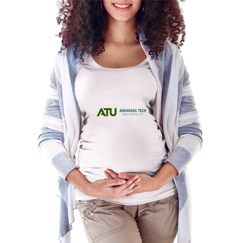 University Of Atu Arkansas Tech Maternity Scoop Neck T-shirt by DrewlorShop | Artistshot