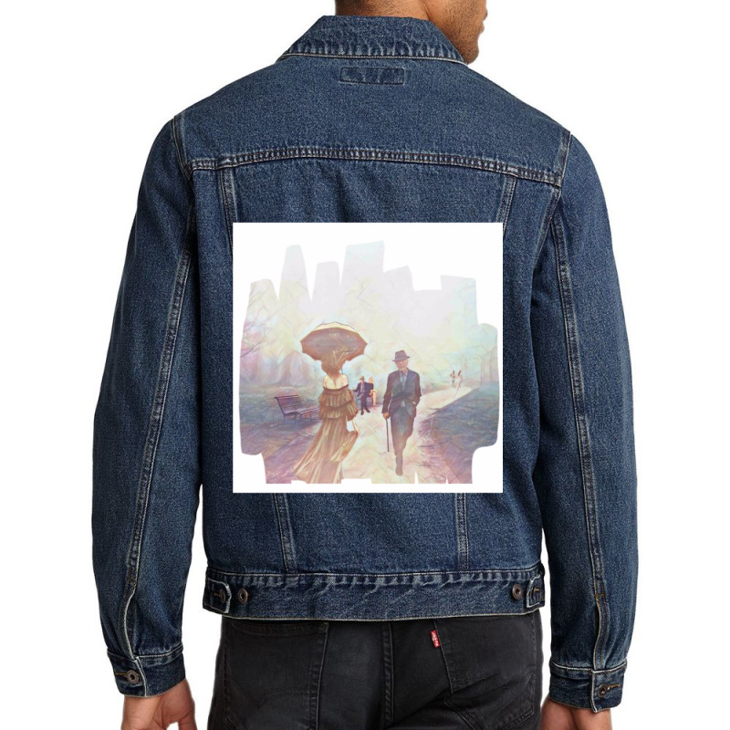 Relax And Walk With Leonard Men Denim Jacket | Artistshot