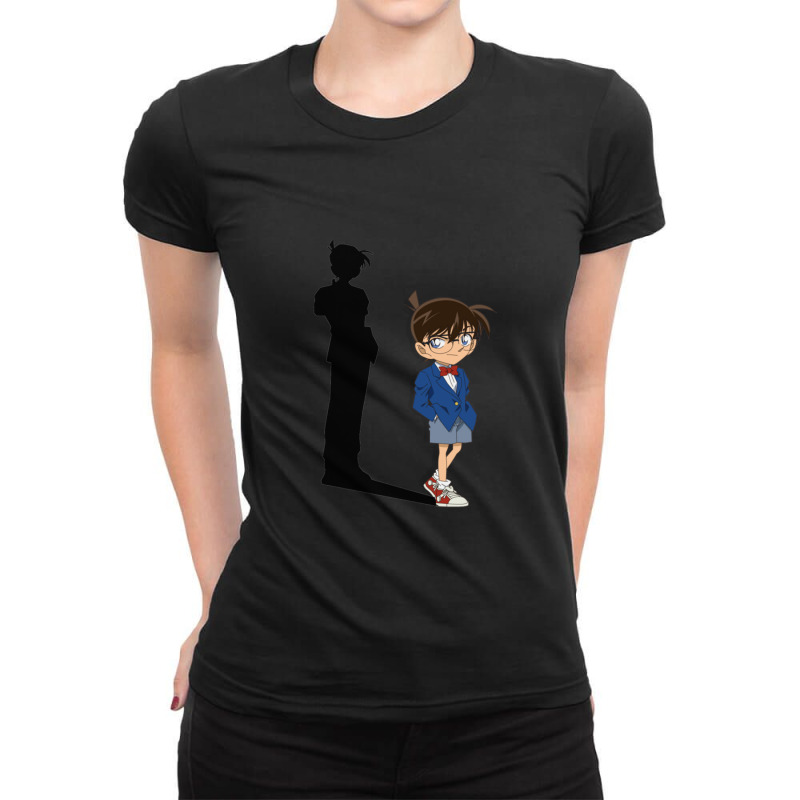 Conan Detective Conan Ladies Fitted T-Shirt by KamariCurry | Artistshot